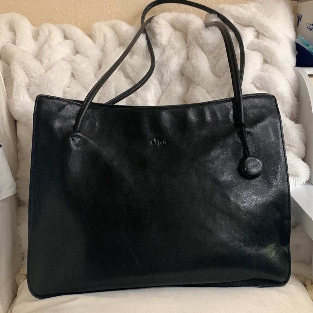 MOSAC ,Vintage, polished, leather bag